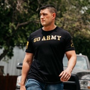NWT Grunt Style “GO ARMY” Signature Black T-Shirt